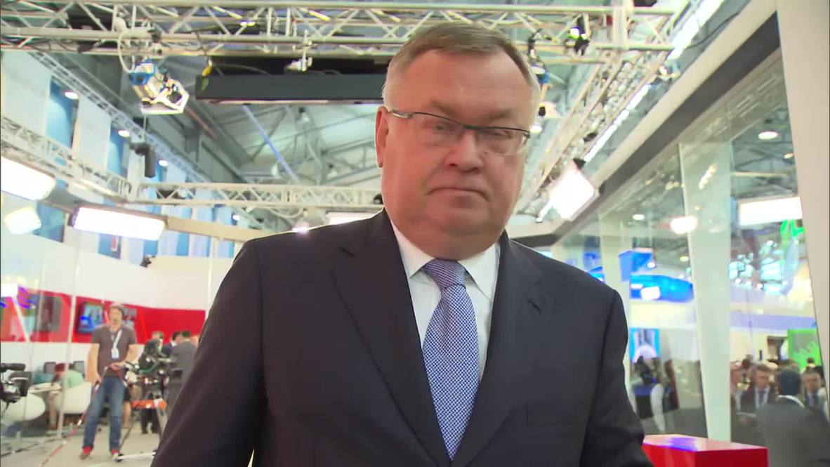 Russia: Freezing of Russian assets "political," says VTB CEO Andrei Kostin