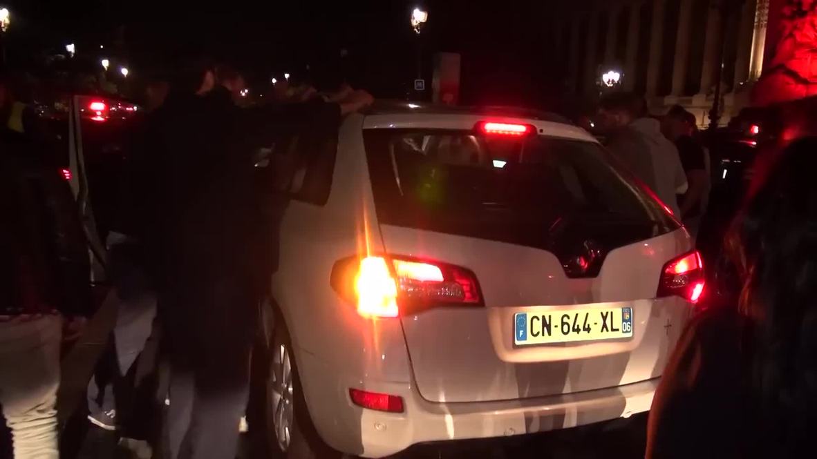 France: Scuffles break out during anti-Uber protest in Paris