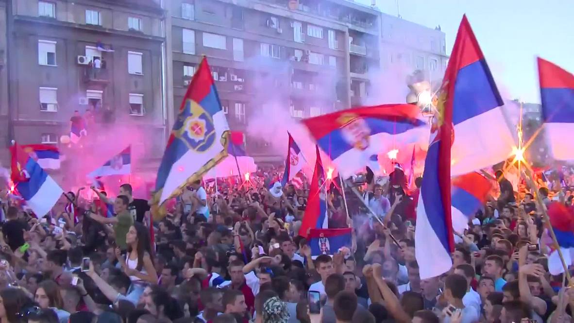 Serbia: Tens of thousands celebrate FIFA U20 World Cup win
