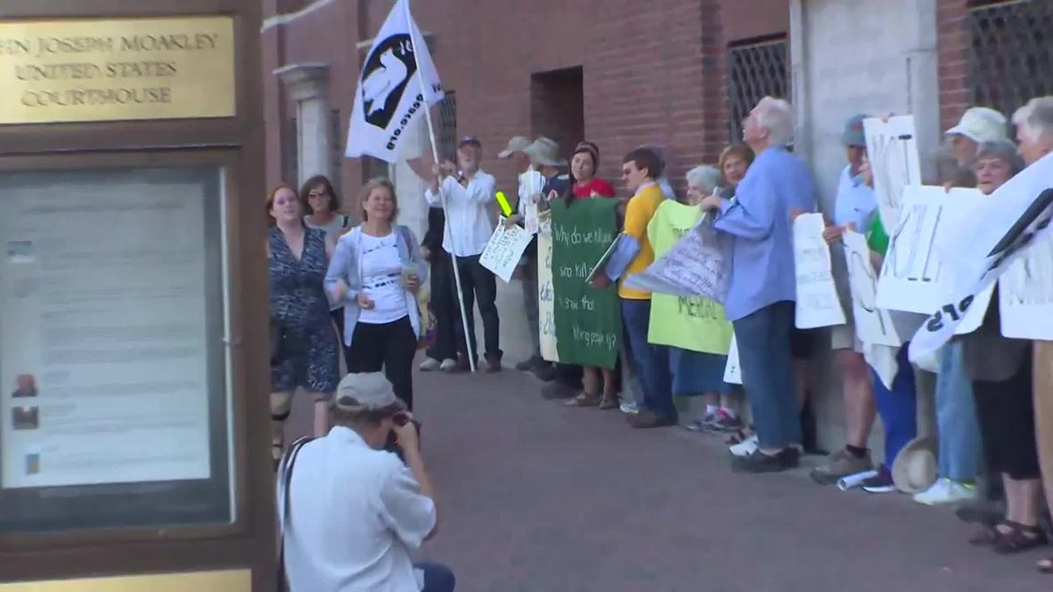 USA: Boston Marathon bombing victims arrive in court to hear Tsarnaev sentence