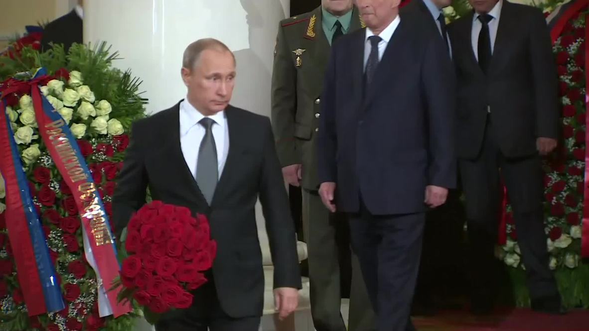 Russia: Primakov, "we will honour, love and thank you" - Putin