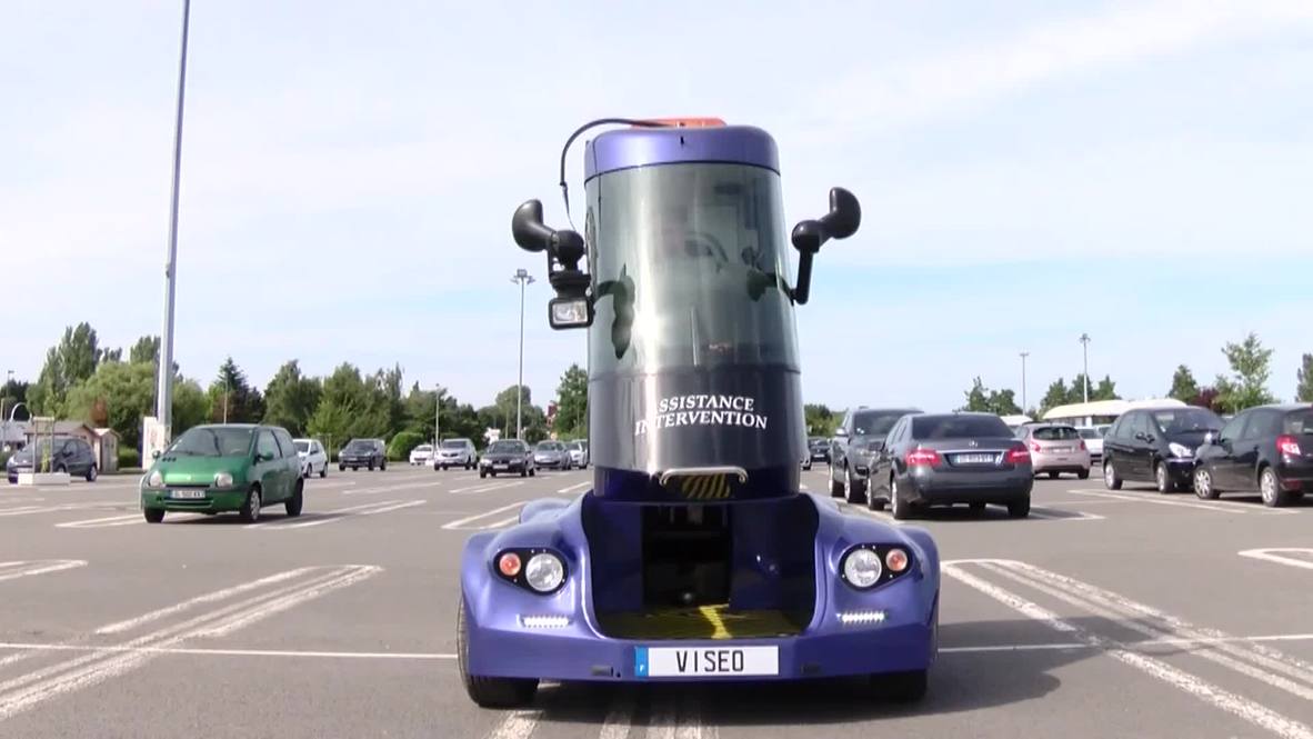 France: Say hello to the Iris Viseo, a transformer-esque surveillance vehicle