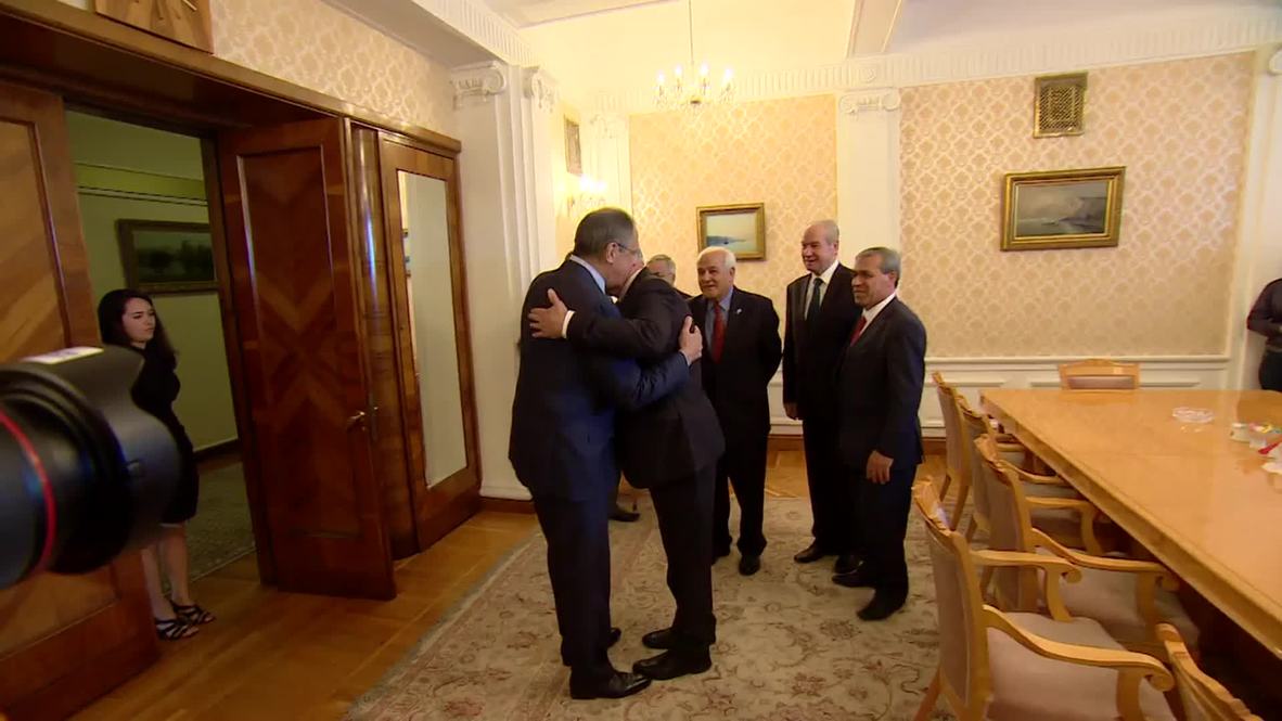 Russia: Lavrov meets Palestinian FM al-Maliki to discuss bilateral relations