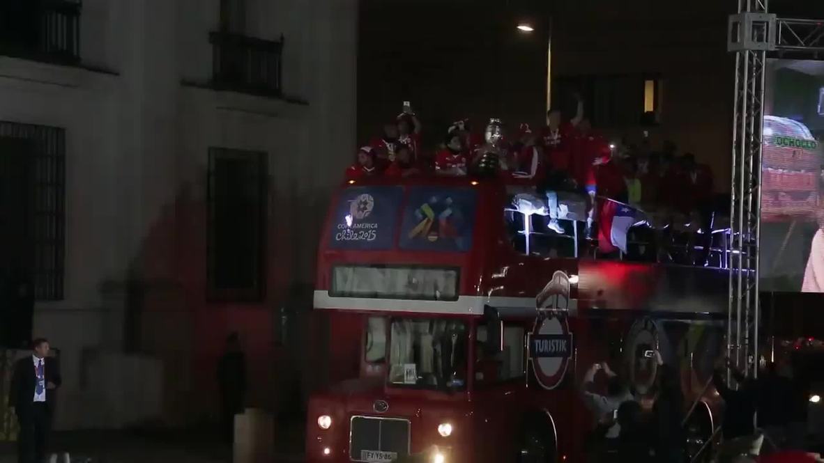 Chile: National team win first ever Copa crown, beating Argentina 4-1