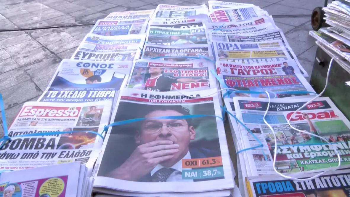 Greece: Athens awakes to 'No' campaign victory