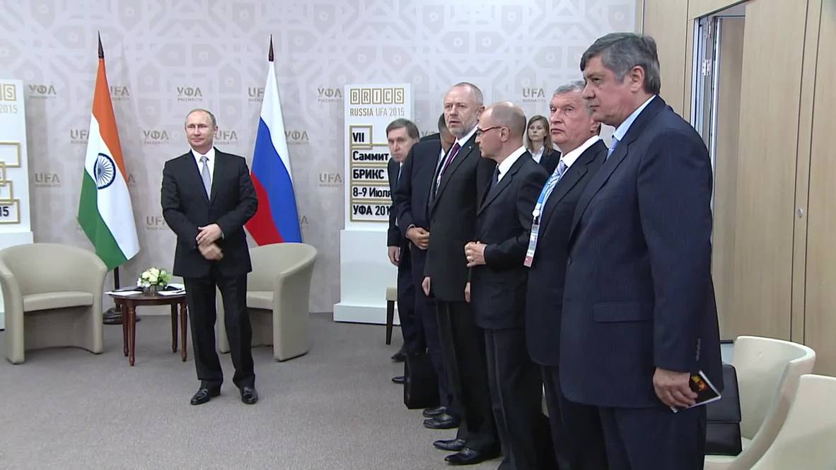 Russia: Putin talks yoga with Indian PM Modi on sidelines of BRICS summit