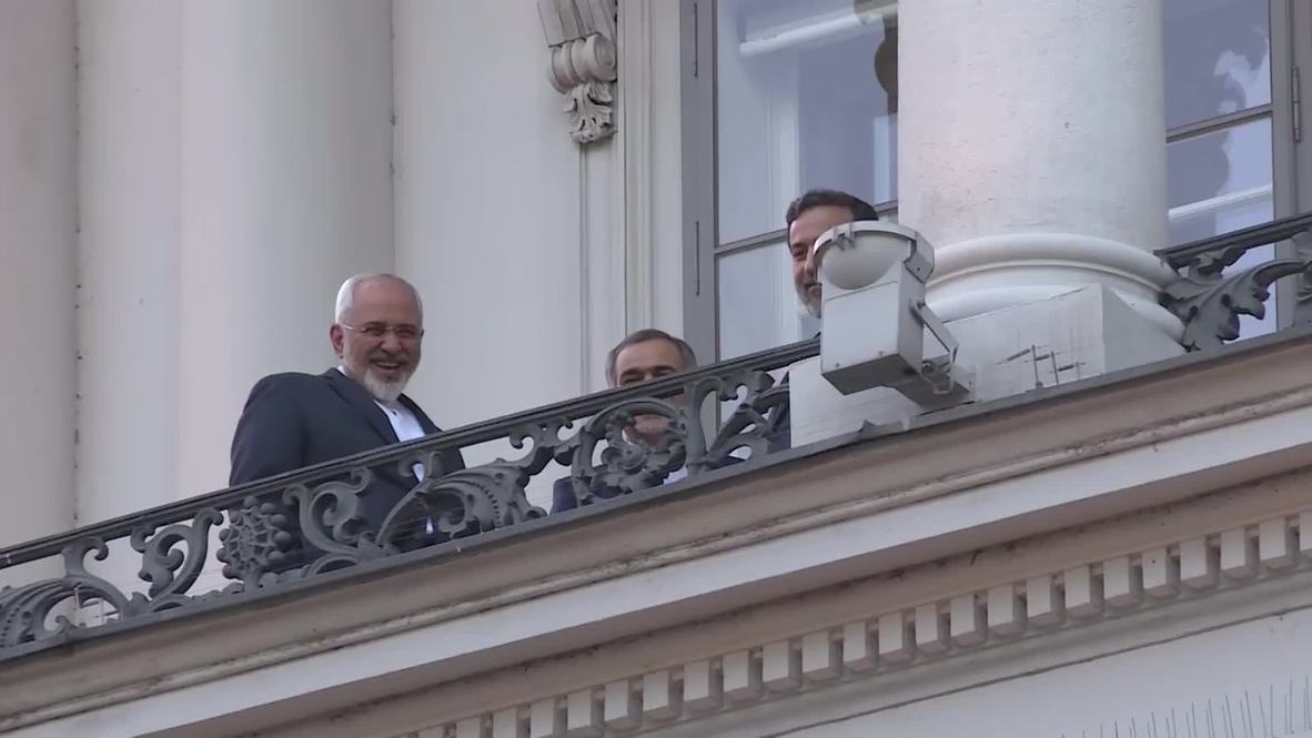 Austria: Iranian FM Zarif takes a break during ongoing nuclear talks