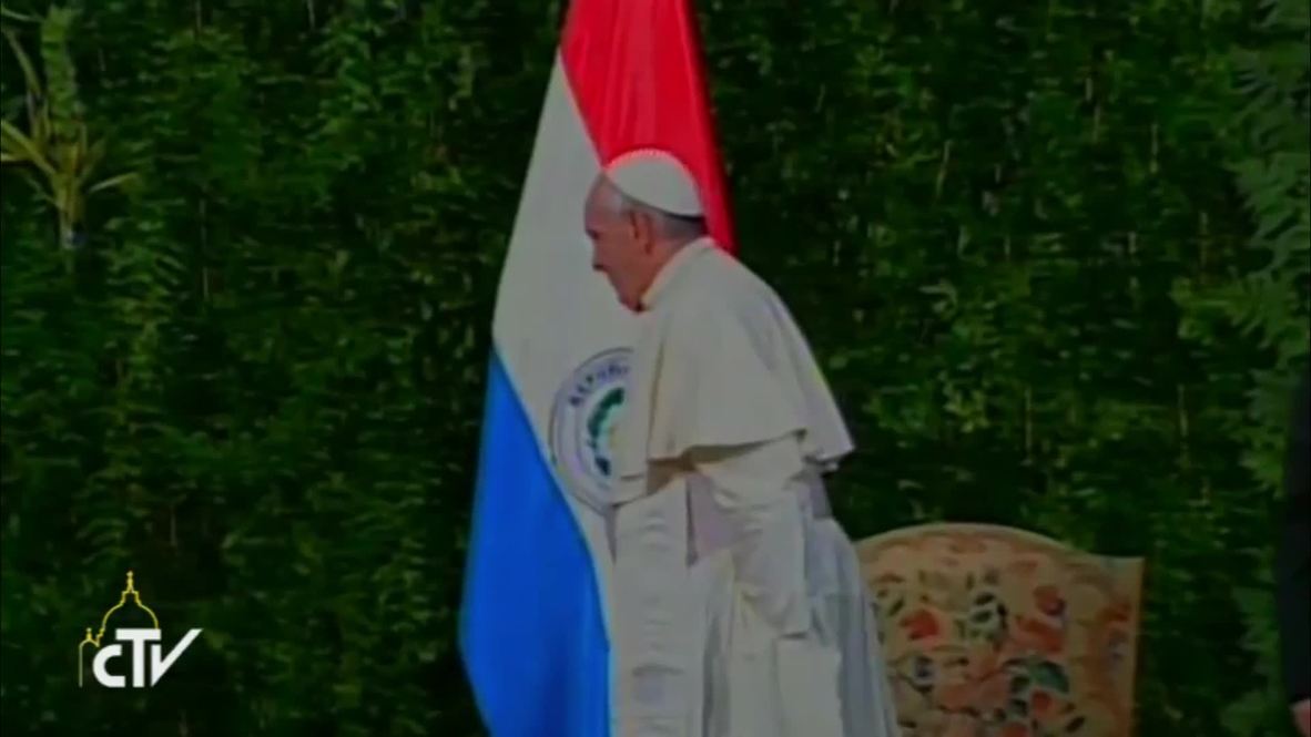 Paraguay: Pope Francis talks democracy, condemns corruption, drug trade violence