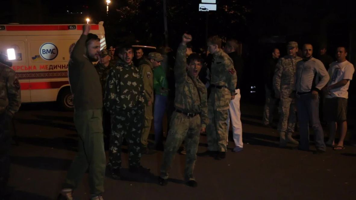 Ukraine: Right Sector call for 'indefinite' Kiev protest after Mukachevo attack