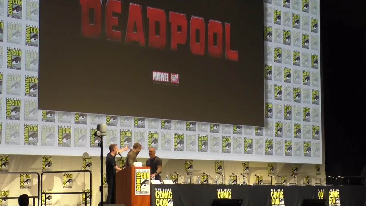 USA: Ryan Reynolds presents highly anticipated Deadpool at Comic-Con