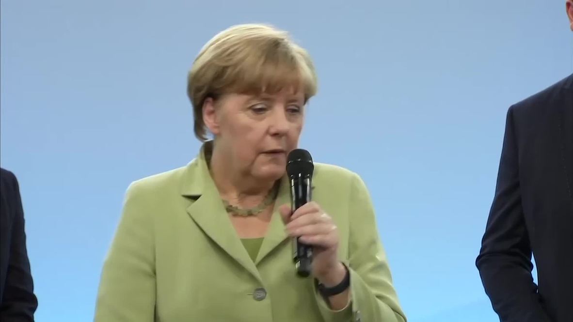Germany: Merkel reduces young Palestinian refugee to tears