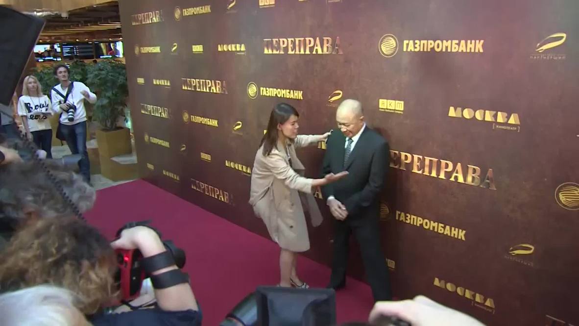 Russia: Director John Woo presents 'The Crossing' in Moscow