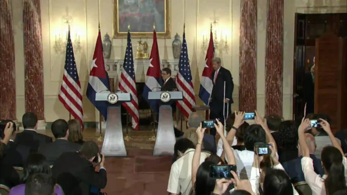 USA: Cuban FM tells Kerry normalisation requires Guantanamo return