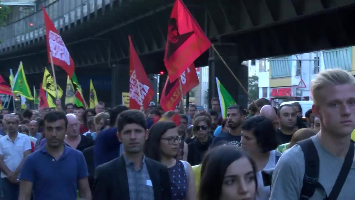 Germany: Thousands march in solidarity with Suruc victims