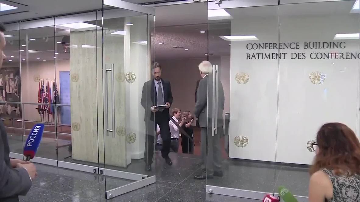 UN: Churkin talks Russia's alternative U.N. MH17 resolution