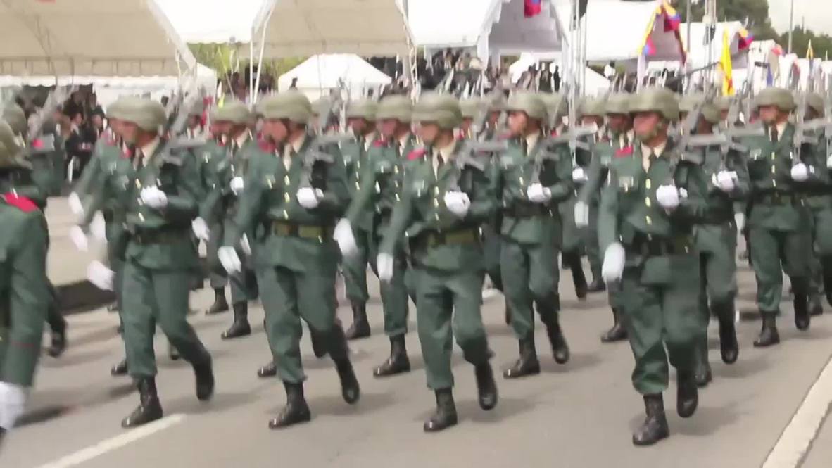 Colombia: Independence Day march greets FARC's unilateral ceasefire