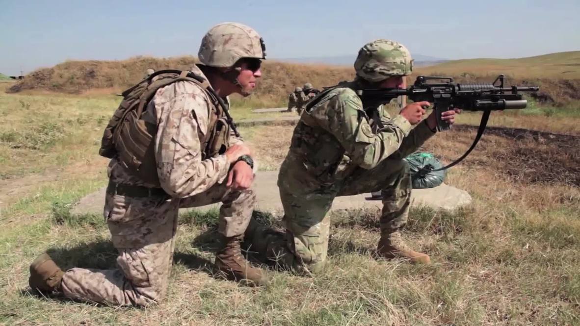 Georgia: US Marines take part in 'Agile Spirit' NATO drills near Tbilisi