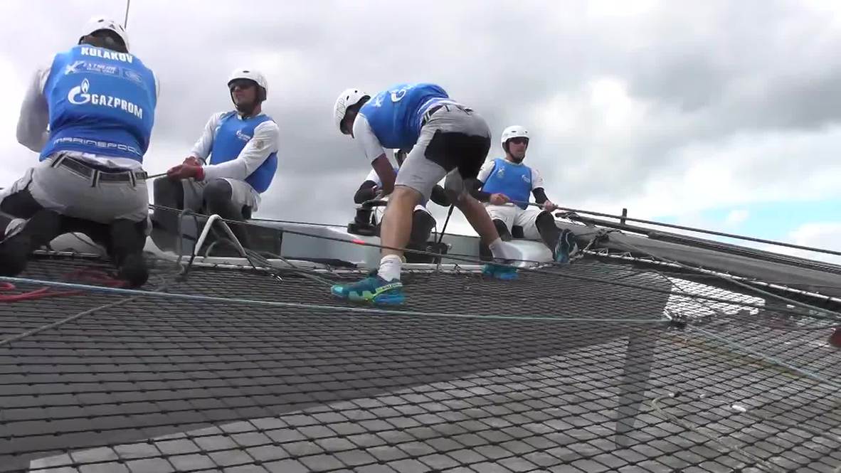 Germany: Russia's extreme sailing team aim for victory in Hamburg