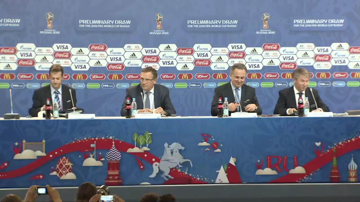 Russia: Match schedules for FIFA World Cup unveiled