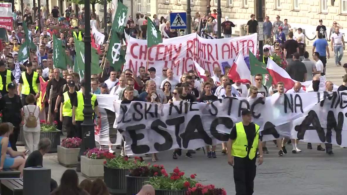 Poland: Thousands attend anti-immigrant demo in Warsaw