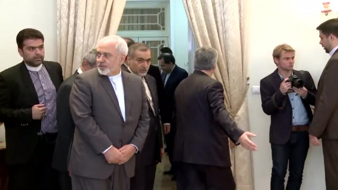 Iran: French FM meets Rouhani, Zarif in Tehran
