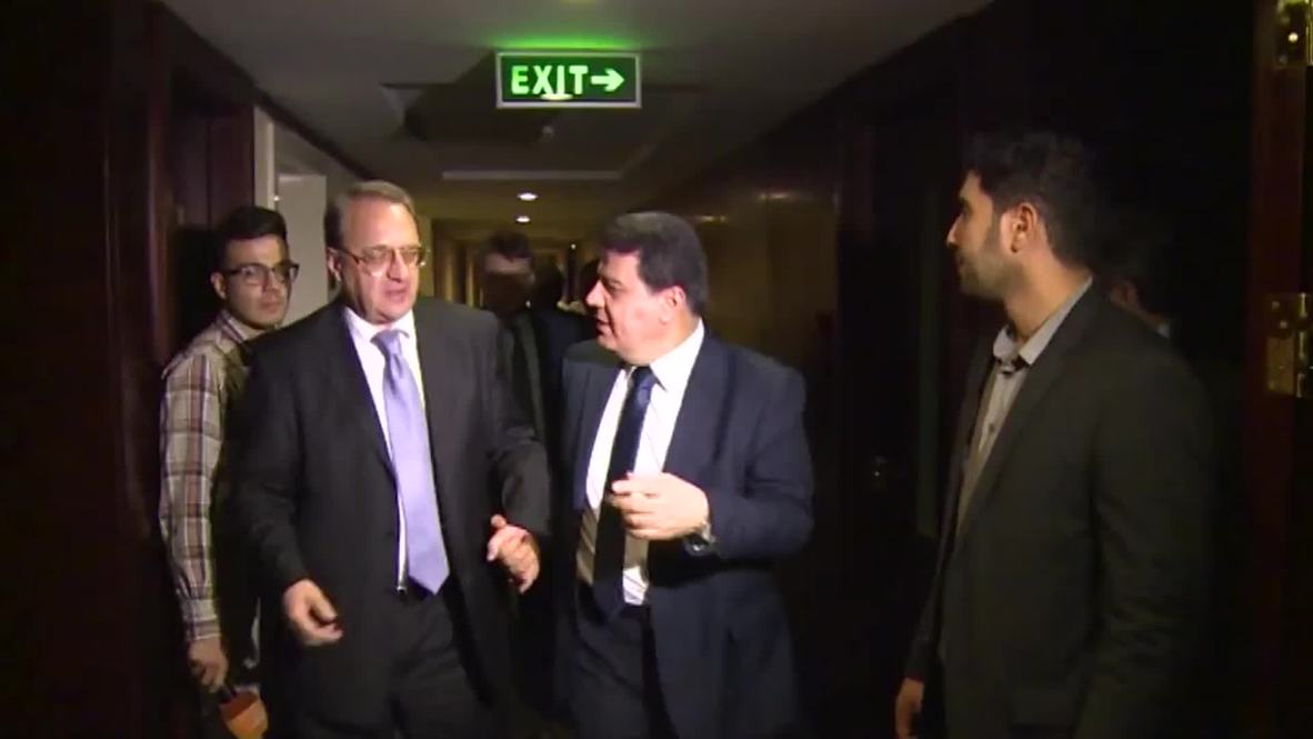 Iran: Russian Deputy FM Bogdanov meets with Syrian FM Muallem in Tehran