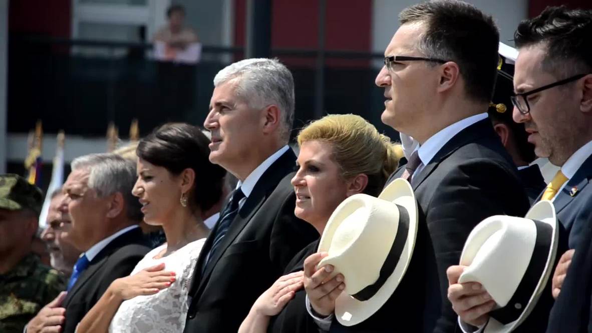 Croatia: President of Croatia leads Victory Day celebrations in Knin