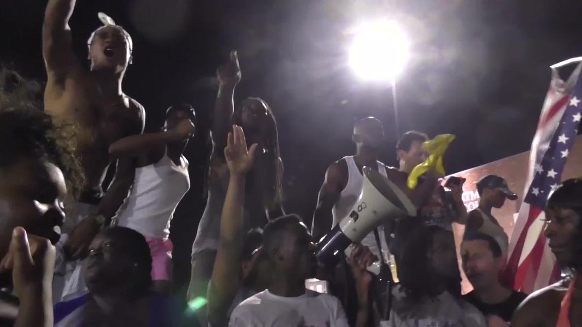 USA: Mike Brown solidarity protest hits Ferguson on one year anniversary