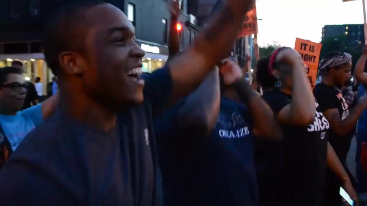 USA: Mike Brown solidarity march hits DC one year on from shooting