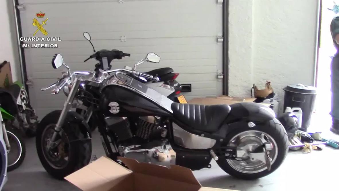 Spain: Nine 'Hell's Angels' arrested, guns and marijuana seized