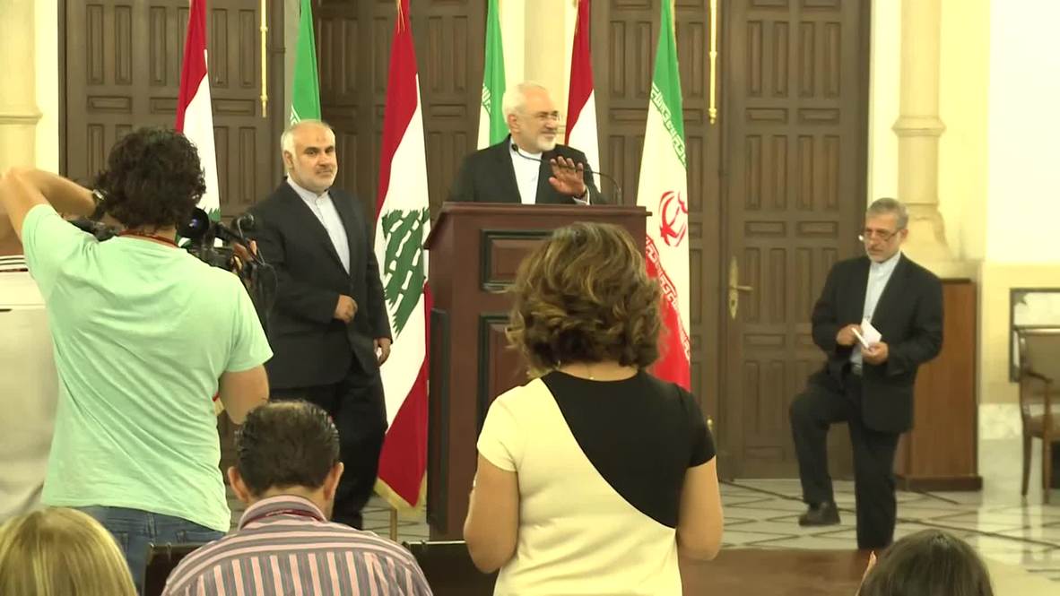 Lebanon: Iran's Zarif encourages reconstruction of resistant Lebanon