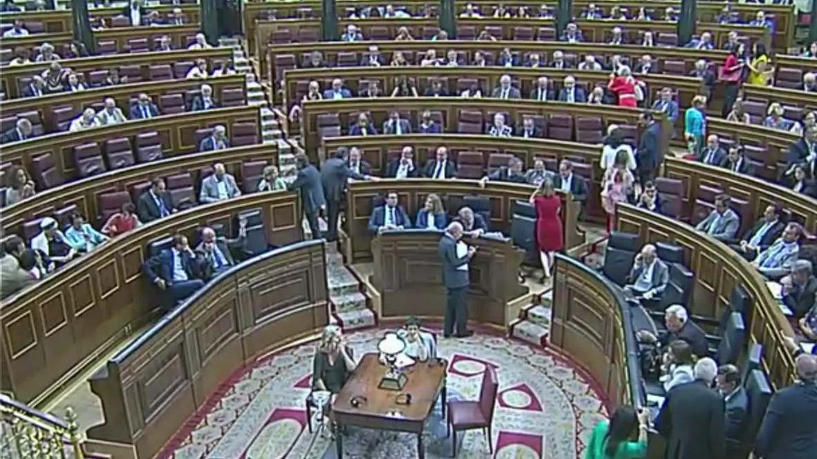 Spain: MPs back third Greek bailout in Madrid