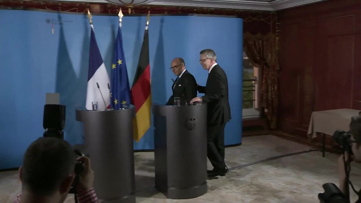 Germany: EU must properly implement Schengen "rules and principles" - Cazeneuve