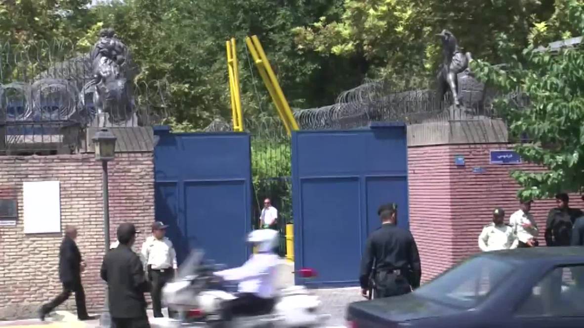 Iran: British embassy reopens in Tehran after 4-yr closure