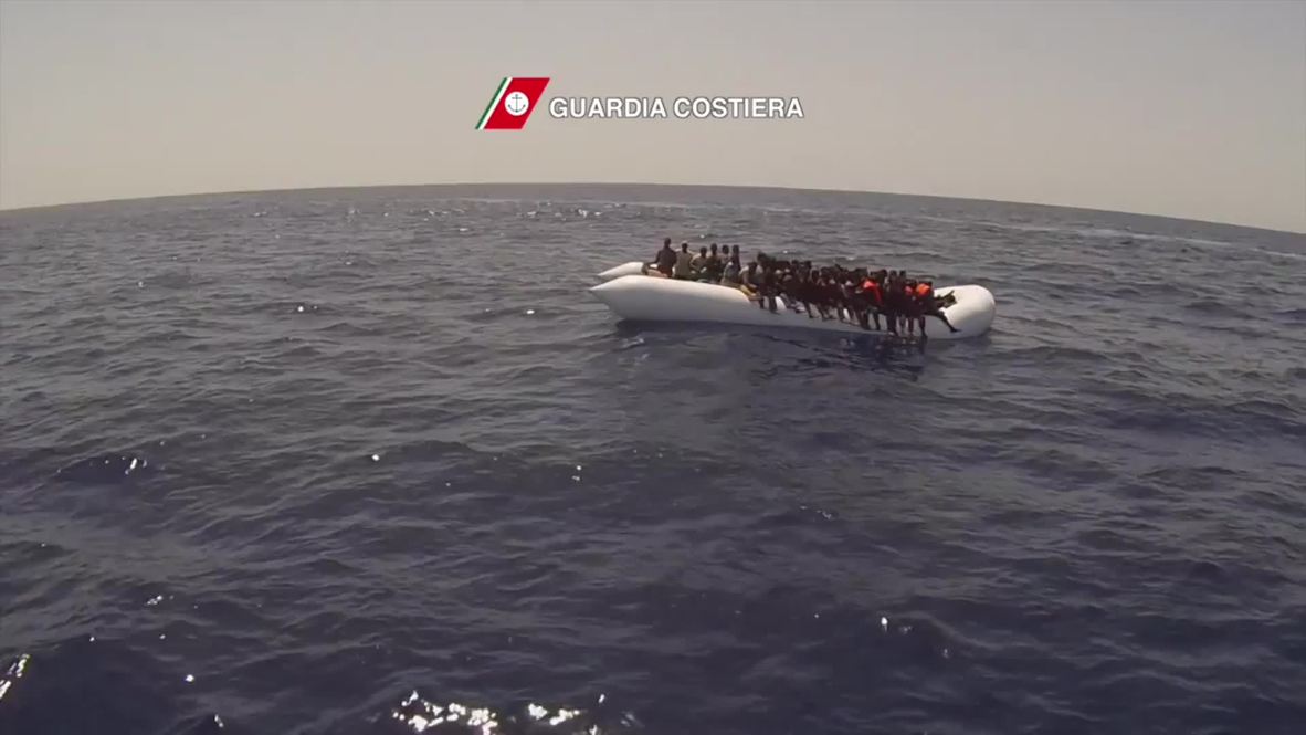 Italy: Coast Guard intercepts 120 migrants in the Med