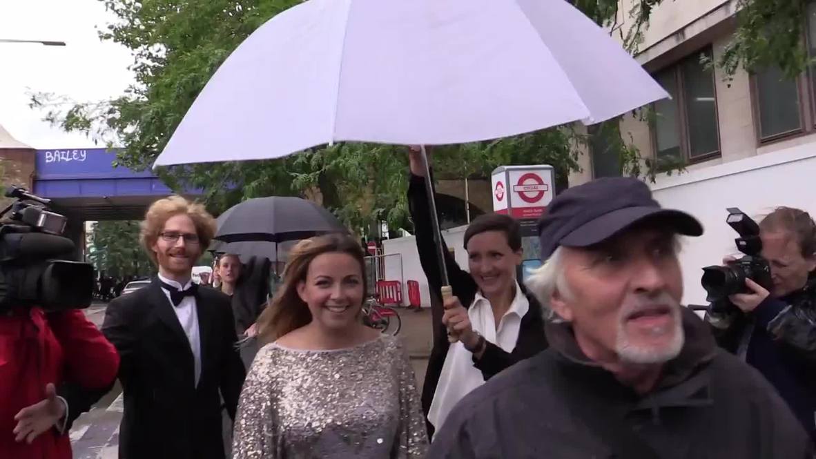 UK: Charlotte Church leads musical protest outside London's Shell HQ