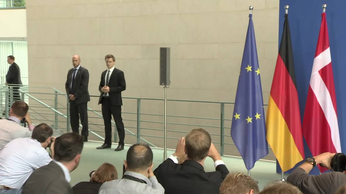Germany: Merkel and Danish PM Rasmussen discuss refugee crisis