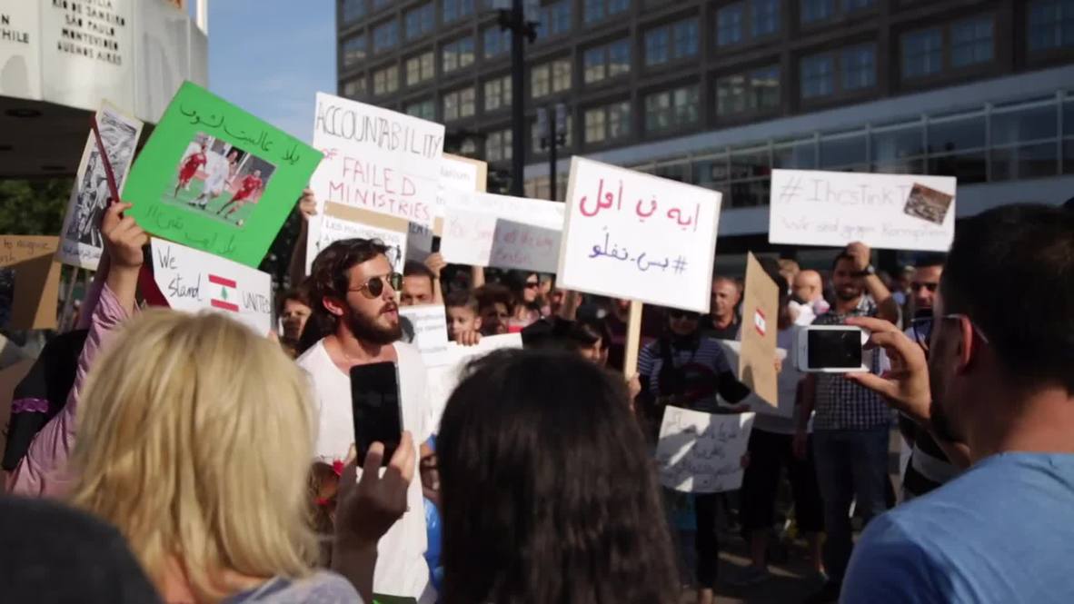 Germany: Dozens rally in Berlin in solidarity with 'You Stink' protests