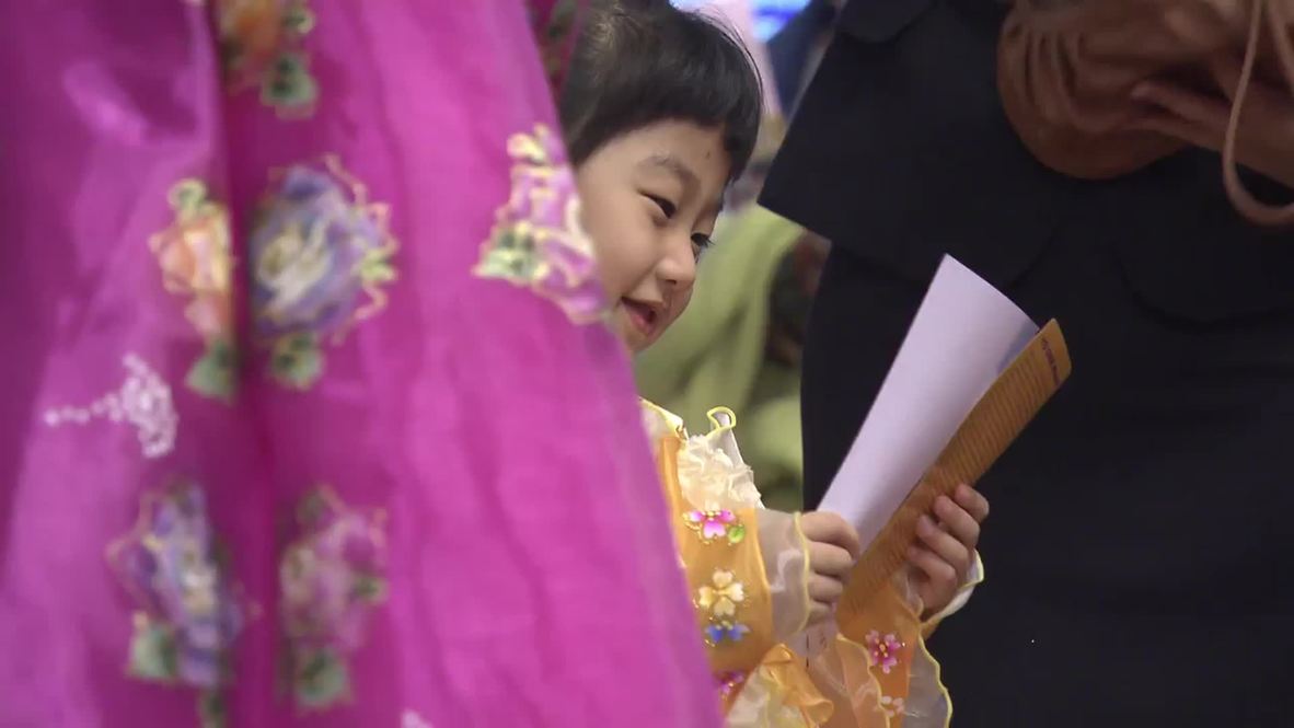 Russia: North Korean National Choir plays in Moscow to mark end of WW2 in Asia