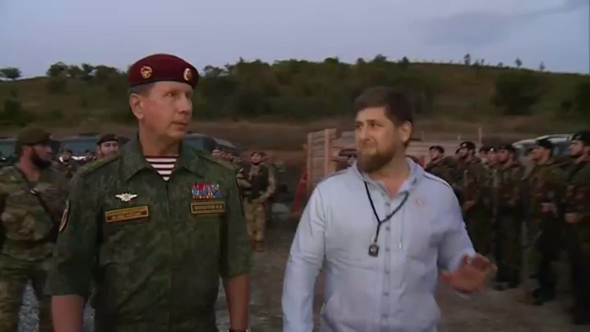 Russia: Chechen leader stages anti-terror drills