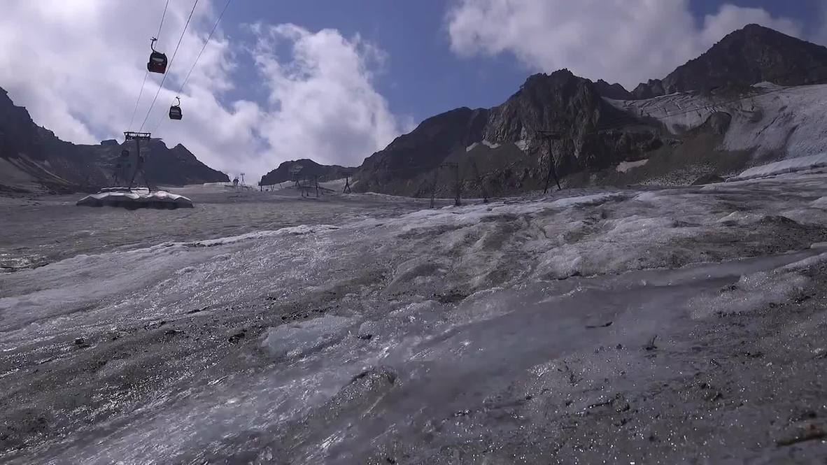 Austria: See Austria's biggest skiing glacier MELT before your eyes!