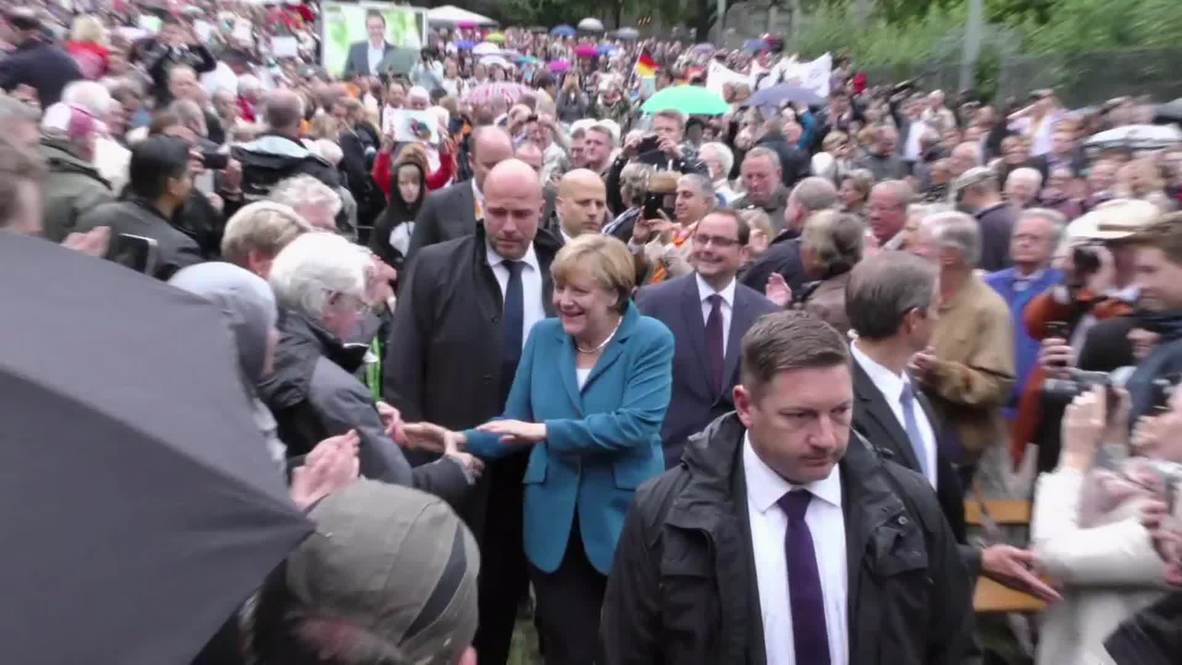 Germany: Migrants not fleeing danger "must leave our country" - Merkel