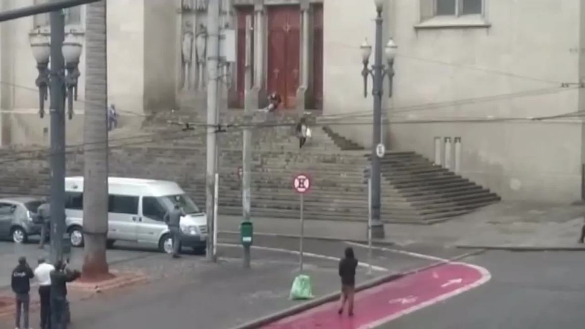 Brazil: Deadly shooting on steps of Sao Paulo Cathedral