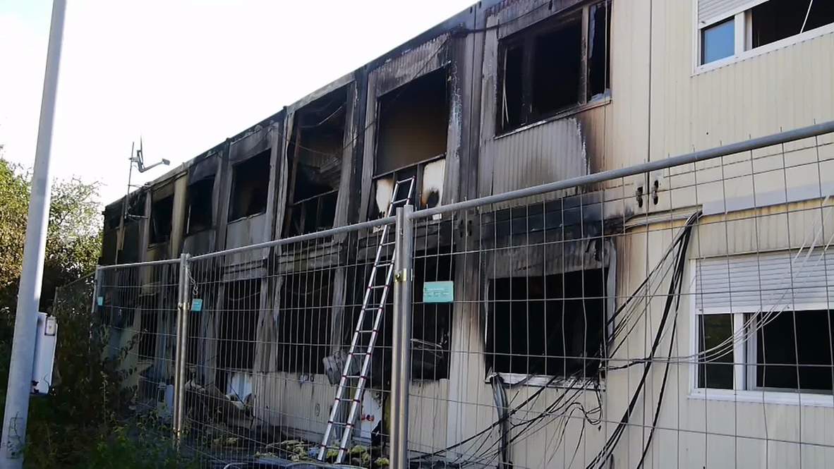 Germany: 5 injured as fire rips through Rottenburg refugee centre