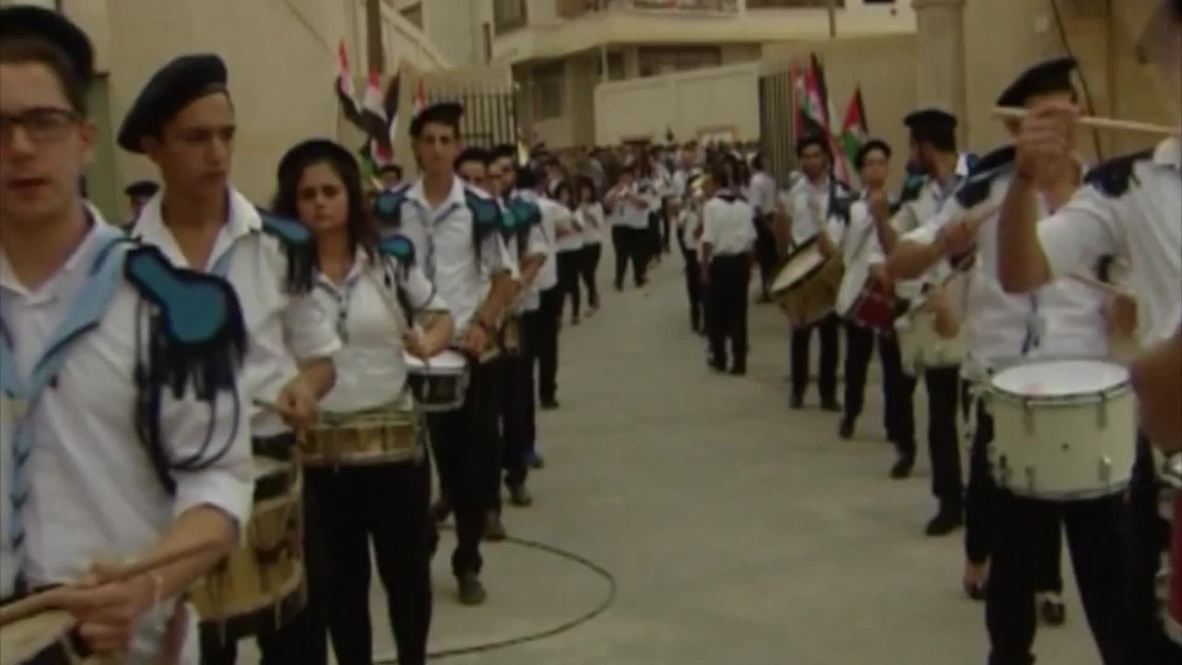 Syria: Huge Virgin Mary statue unveiled north of Damascus