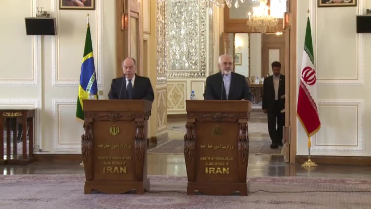 Iran: Zarif and Brazilian counterpart discuss fight against terrorism