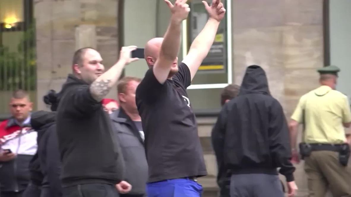 Germany: Hundreds rally against far-right demo in Nuremberg