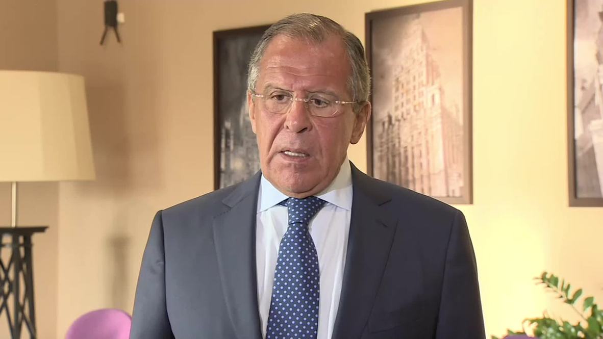 Russia: Lavrov sees 'no reason' to reject cooperation with Syrian govt against IS