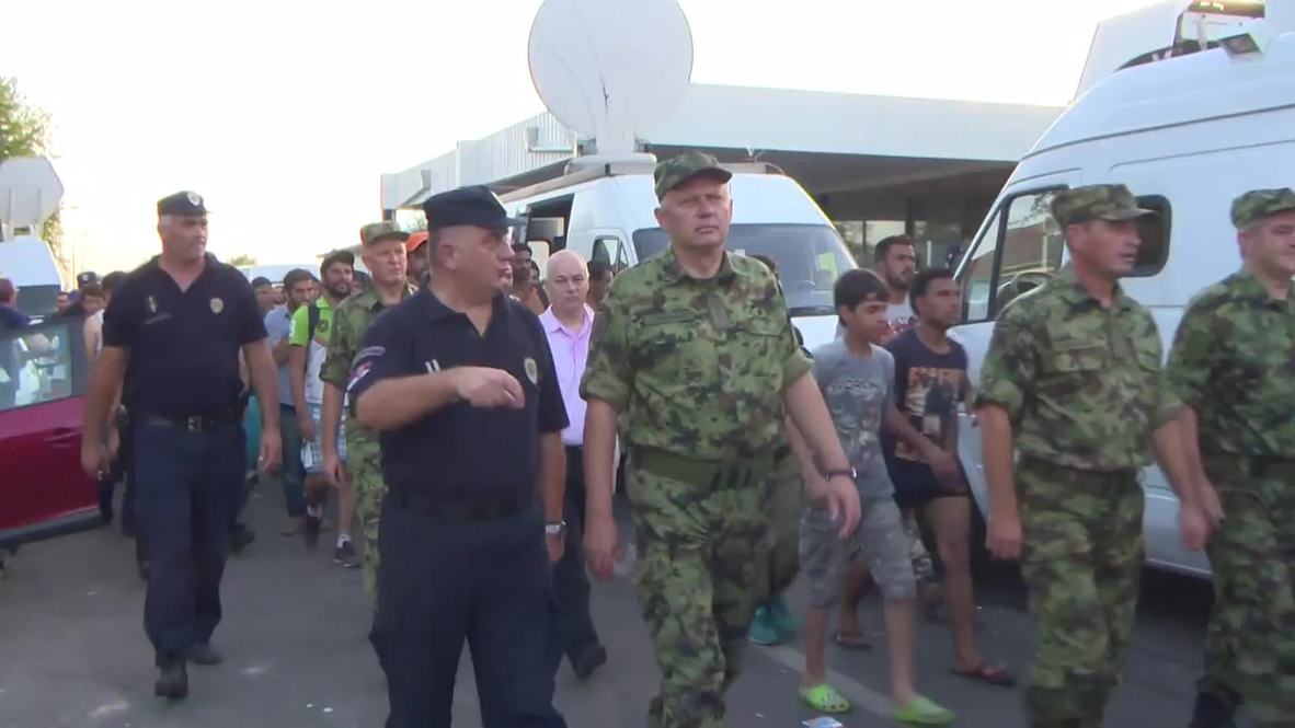 Serbia: We will respect humanity of refugees - Defence Minister Gasic