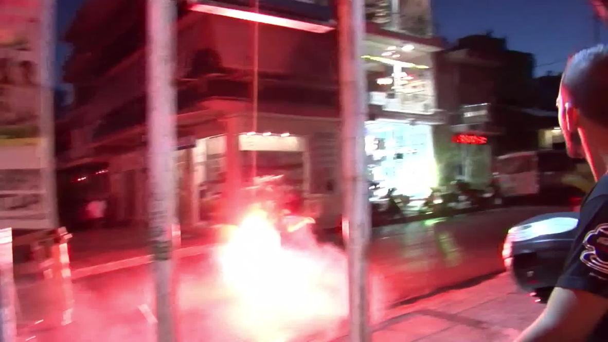 Greece: Clashes erupt at march in memory of murdered rapper P. Fyssas